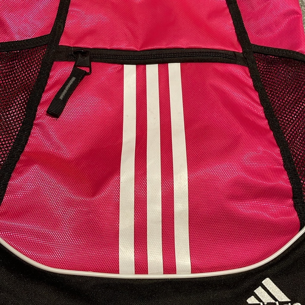 Adidas Pink Drawstring Bag - Picture 3 of 9
